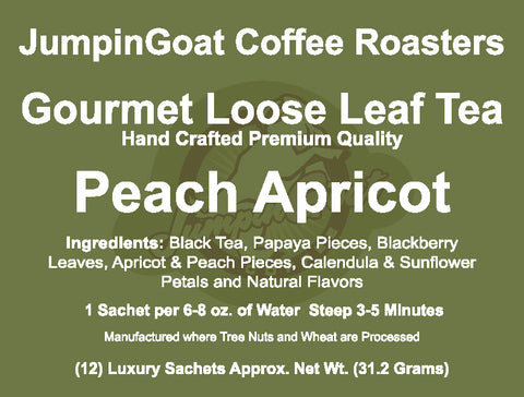 Peach Apricot - Artisan Gourmet Loose Leaf Tea