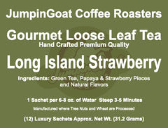 Long Island Strawberry - Artisan Gourmet Loose Leaf Tea