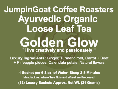 Golden Glow - Ayurvedic Organic Loose Leaf Tea