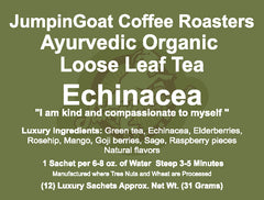 Echinacea - Ayurvedic Organic Loose Leaf Tea