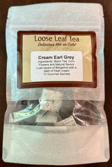Cream Earl Grey (Brown Label) - Organic Loose Leaf Tea