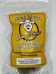 Goat Nuts  - Gourmet Chocolate Covered Toffee Almonds