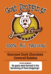 Goat Droppings - Gourmet Dark Chocolate Covered Raisins