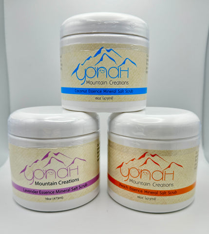 Luxury Mineral Salt Scrubs