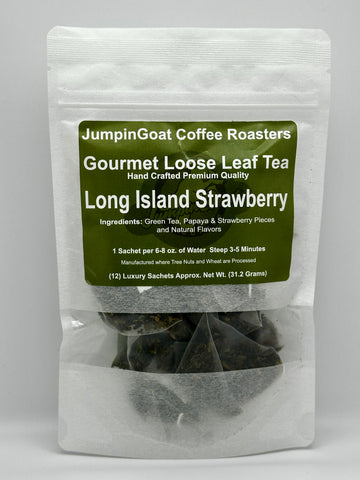 Long Island Strawberry - Artisan Gourmet Loose Leaf Tea