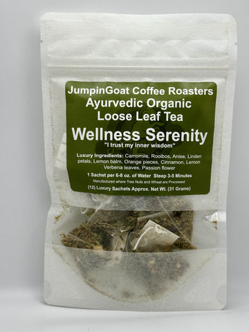 Wellness Serenity - Ayurvedic Organic Loose Leaf Tea